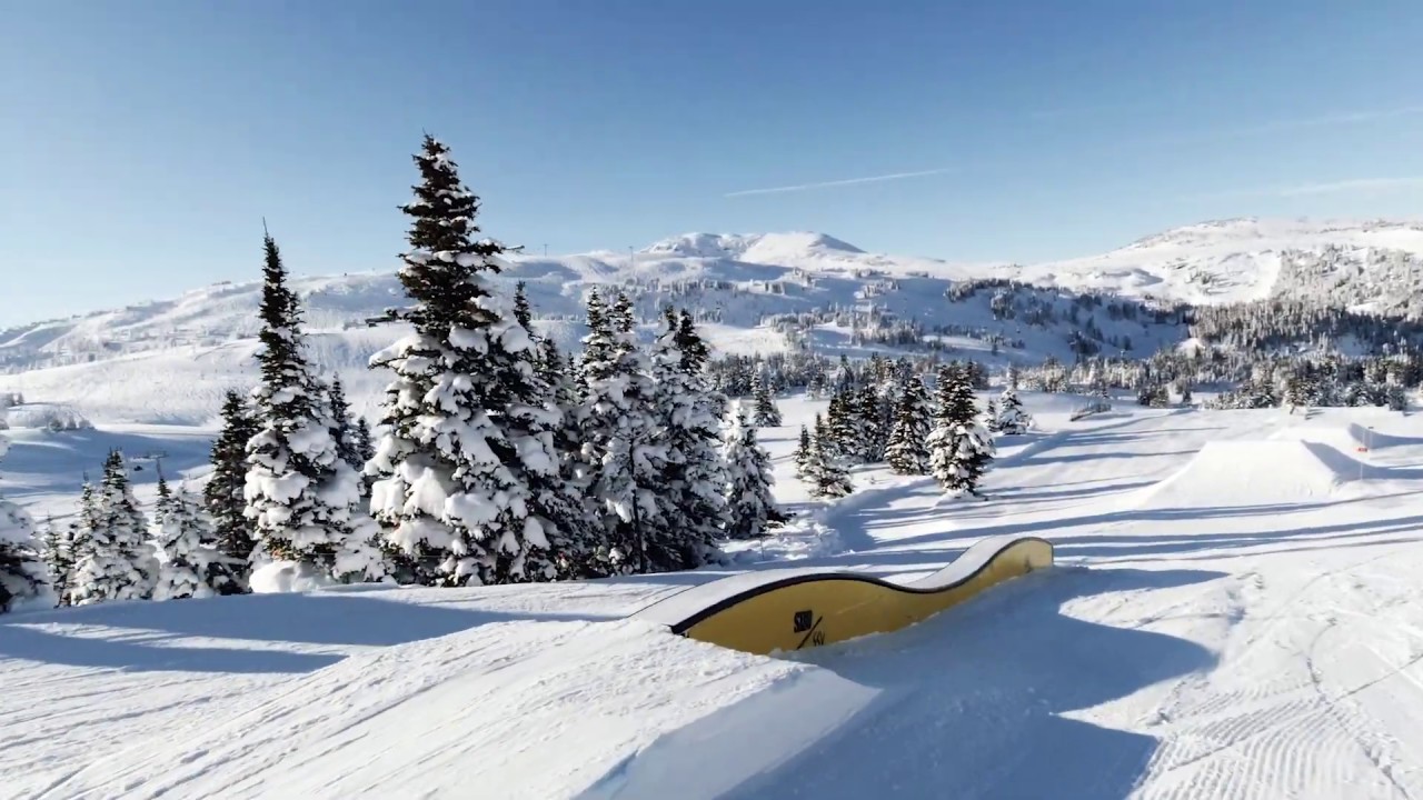 Take a look at our Spring Hill Terrain Park Sunshine Village Ski