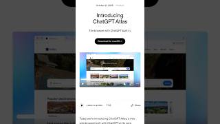 Open AI presenta Chat GTP ATLAS: competencia de Google Chrome