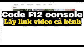 SMC Tool | Lấy link video cả kênh bằng code f12