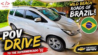 Driving the Wild Beach Roads of Brazil 🇧🇷 | POV