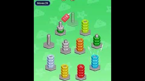 Nut Sort Puzzle Level 2281 - 2290 Walkthrough