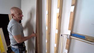 How to get plumb walls using Built With Foam shims