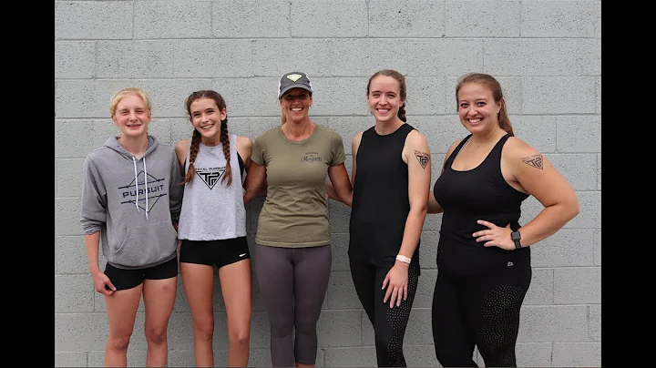 #557 Strong Daughters Eva and Hannah! Crossfit Com...