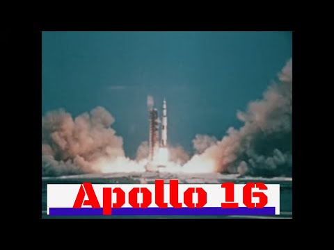 NASA APOLLO 16 MISSION MAY 1972   APOLLO XVI  MATTINGLY, DUKE, YOUNG   SILENT FOOTAGE   XD48934