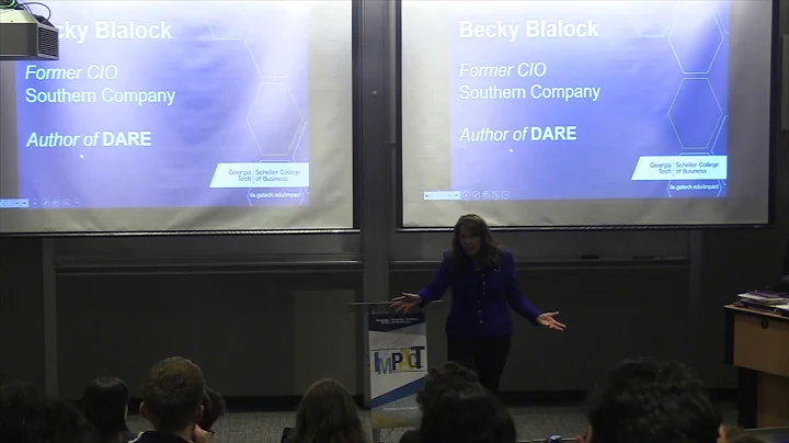 Impact Speaker Series - Becky Blalock