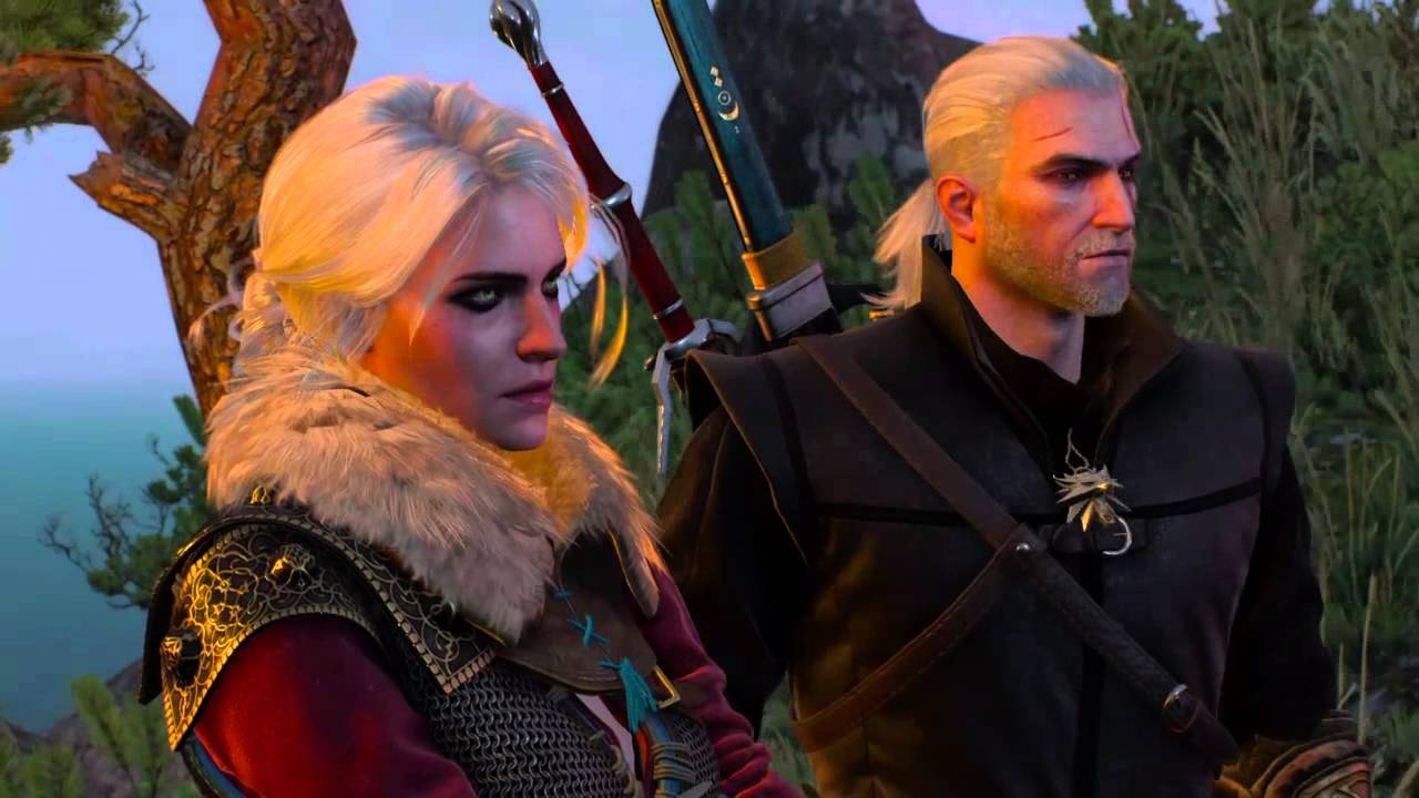 The Witcher 3 wild hunt cutscene child of the elder