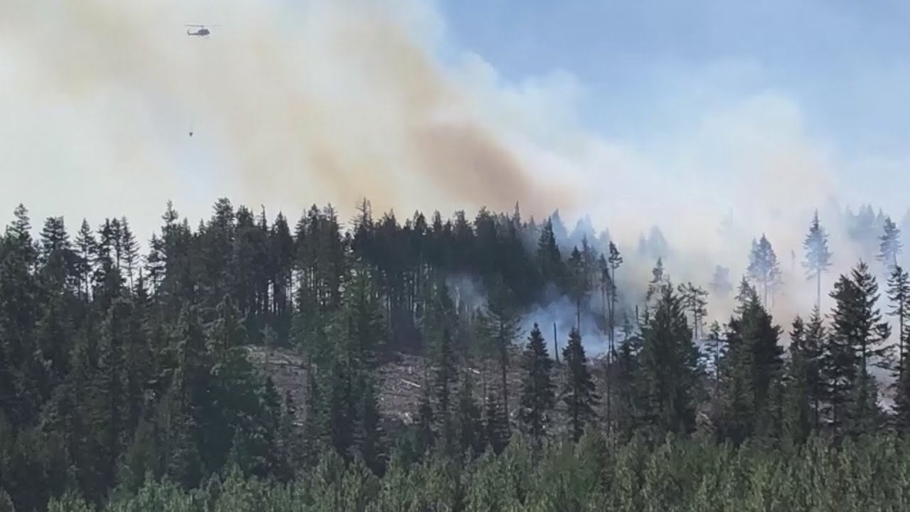 Aircraft used to douse Fir Mountain Fire near Hood River YouTube