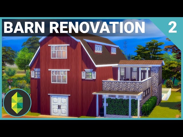 Barn Renovation (Part 2) | The Sims 4 House Build