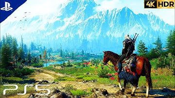 The Witcher 3 Next-Gen Upgrade Looks Amazing on PS5 | 4K HDR Gameplay | #ps5 #witcher3