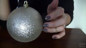 ASMR * Theme: Christmas 2017 * Tapping & Scratching * Fast Tapping * No Talking * ASMRVilla