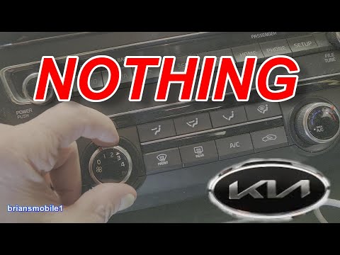 KIA HEAT AC How to FIX