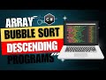 Bubble Sort (Descending Order) Program in C# | AGTAMILTECH