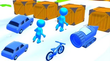 Shape-shifting Games All Levels Walkthrough Gameplay Android,iOS Stick Race Update New Level PSH2SX