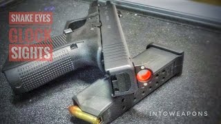 Snake Eyes Sights for Glock Pistols:  Install and Testing screenshot 2
