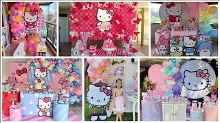 Hello Kitty Birthday Decoration Ideas || Hello Kitty Theme Decor || Latest Birthday Decorations