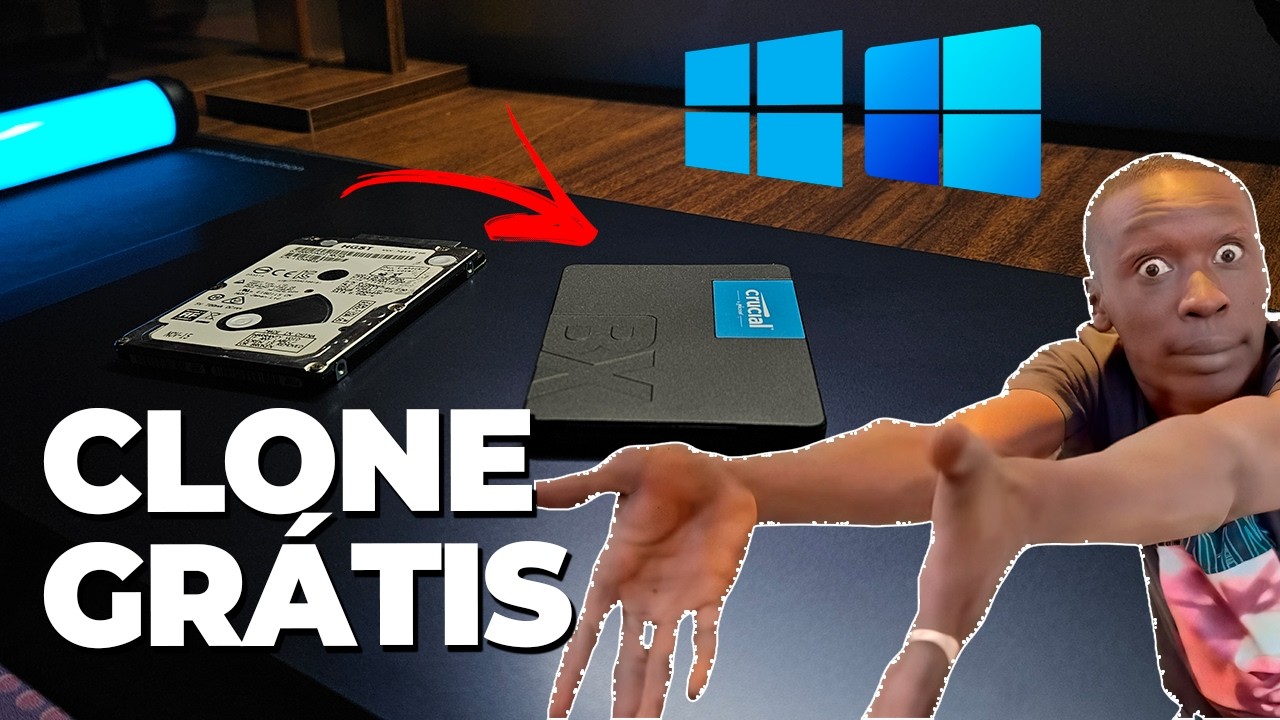 JEITO MAIS FÁCIL DE CLONAR SEU SSD OU HD PARA UM OUTRO SSD - YouTube