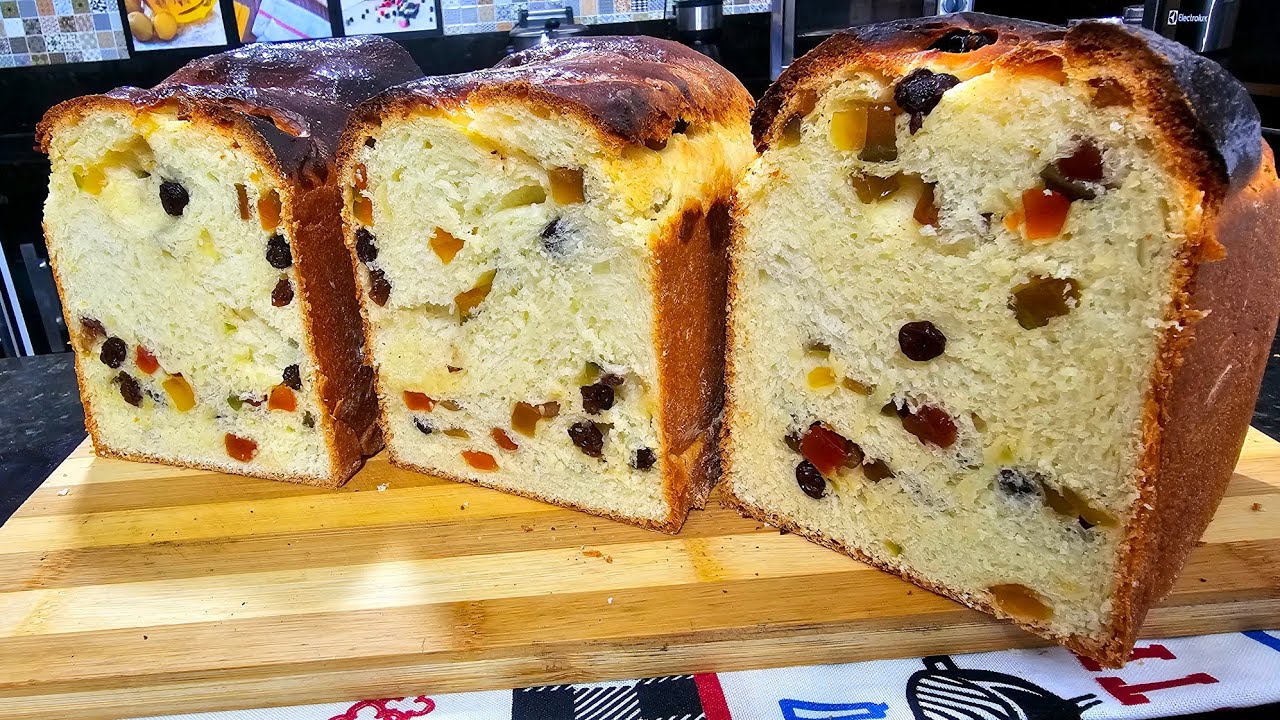 PÃO DE NATAL ESPECIAL DE FIM DE ANO UMA DELÍCIA 