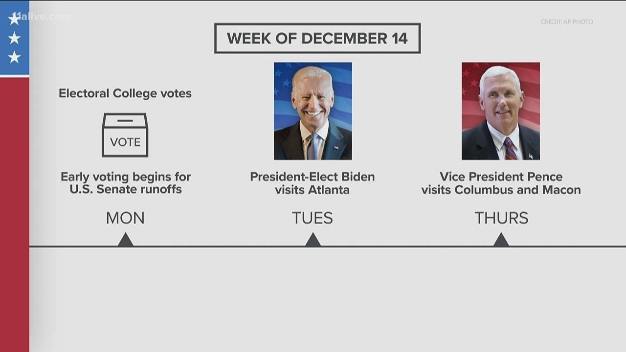 Electors meeting at Georgia State Capitol today to formally choose Biden as next president