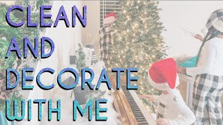 Clean + Decorate With Me | Minimalist Christmas