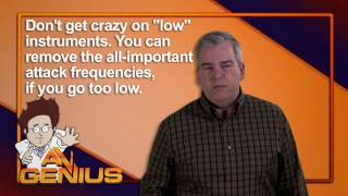 The Low Pass Filter - AV Genius How to Mix Series