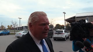 Ford visits Innisfil, Ont. after two police officers were killed in shooting