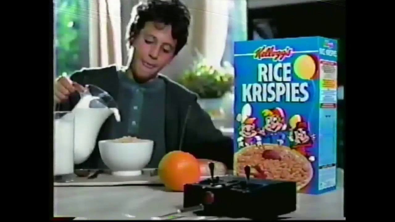 Rice Krispies Cereal Commercial 1999 YouTube