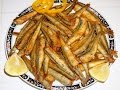 Корюшка жареная_Fried smelt