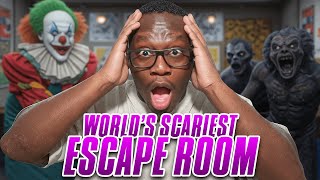 WORLDS SCARIEST ESCAPE ROOM w MY DAD