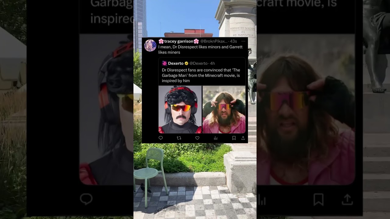 Dr. Disrespect Fans Think He INSPIRED Minecraft Character