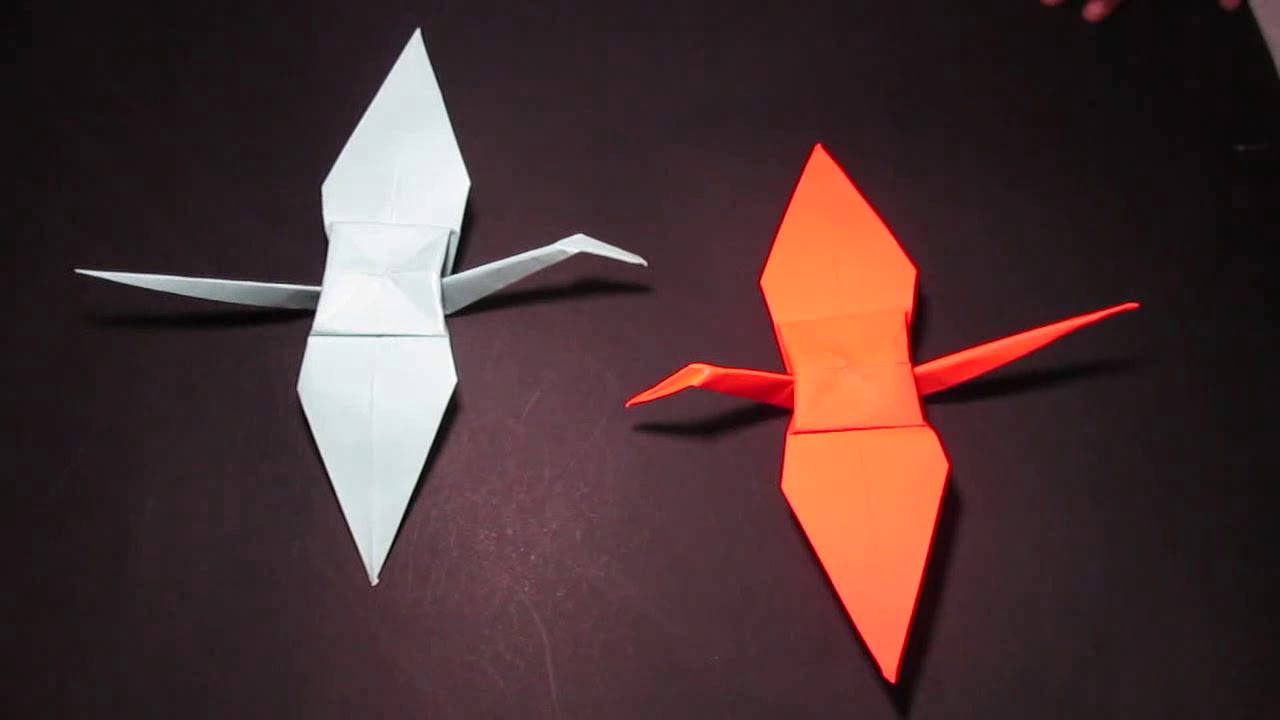 How To Make An Origami Swan With Flapping Wings