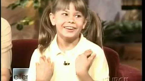 Bindi and Terri on Ellen, part 1 (Jan 21, 2008)