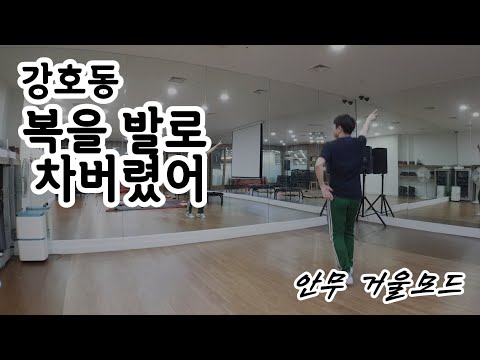 복을 발로 차버렸어 (I kicked my luck off) - 강호동, 홍진영 안무 거울모드 (dance mirror mode)