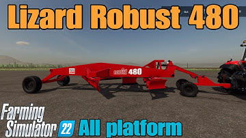 Lizard Robust 480  / mod for all platforms on FS22