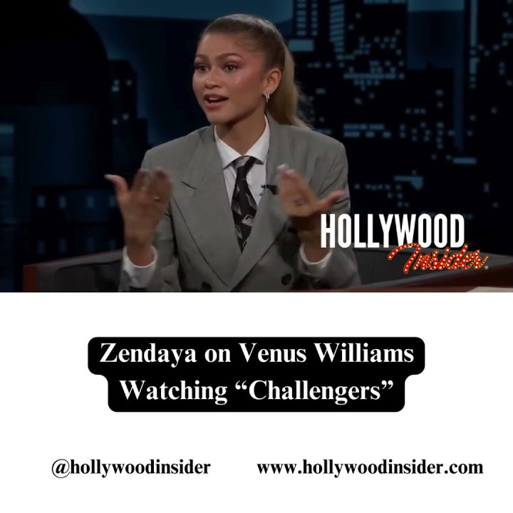 Zendaya on Venus Williams Watching "Challengers" | Video