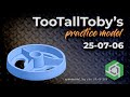 Onshape Speedmodeling Too Tall Toby Practice Model 25-07-06