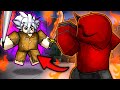 I Made the WEAKEST Dummy ATTACK BACK in ROBLOX The Strongest Battlegrounds...