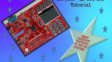 Nuvoton NUC 140 First Code till the end With Hardw
