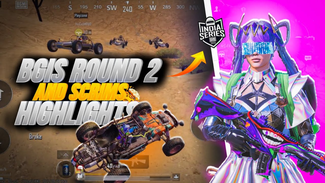 BGIS ROUND 2 AND SCRIMS HIGHLIGHTS | iPHONE11 60 FPS 🔥 - YouTube