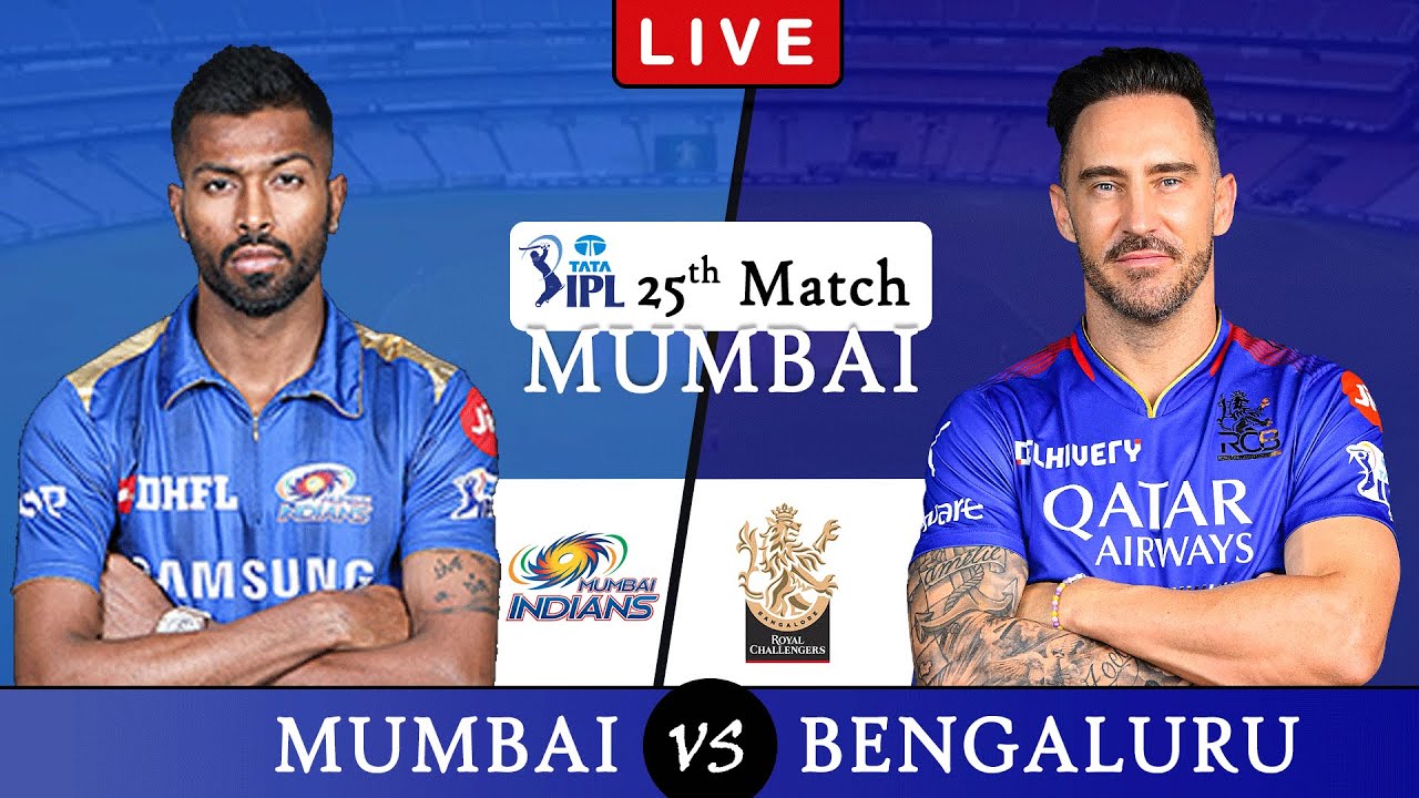 MI vs RCB: Tata IPL 2024 | Live Score | AataGuru