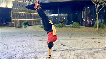 Nghệ sĩ Handstand tại công viên bờ sông Sài Gòn - Thủ Thiêm | Lê Phạm Thế Vũ | 3.12.2025