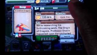 Celebrity Dragonvale...Frostfire Dragon Wealth