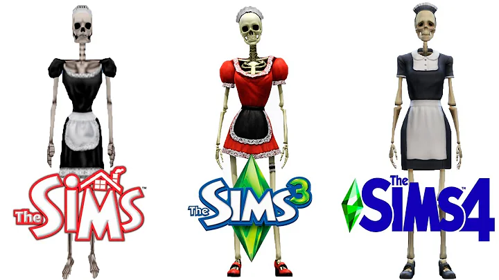 Sims 1 vs Sims 3 vs Sims 4 : Bonehilda - Mini Evol...