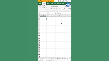 #ExcelShort20 - Excel Magic Trick To Make All Cell Contents Invisible