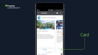 Conversational UI - Travel Assistant Demo screenshot 2