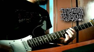 Brutal Truth  Denial Of Existence guitar Cover