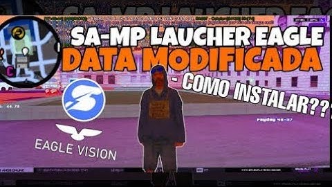 COMO COLOCAR DATA MODIFICADA EAGLE SAMP 2025