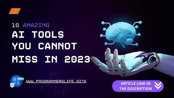 Unleashing the Power of AI: Top 10 Game-Changing Tools for 2023 #AI