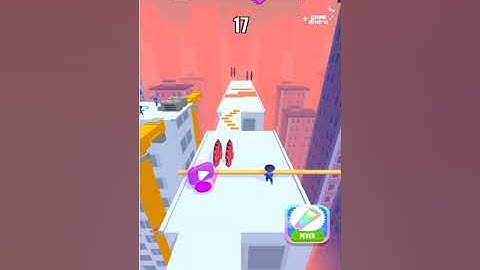 Roof Rails Gameplay Part 3 🏢🏢😂