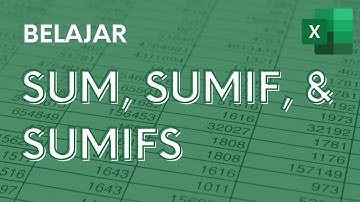 Menjumlahkan Data dengan Rumus SUM, SUMIF, dan SUMIFS - Tutorial Excel Pemula - ignasiusryan