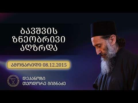 „ბავშვის აღზრდა“  | ამონარიდი შეხვედრიდან  12.2015